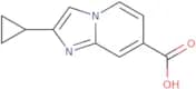 2-Cyclopropylimidazo[1,2-a]pyridine-7-carboxylic acid
