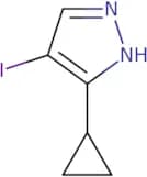 3-Cyclopropyl-4-iodo-2H-pyrazole