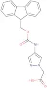 2-[4-({[(9H-Fluoren-9-yl)methoxy]carbonyl}amino)-1H-pyrazol-1-yl]acetic acid