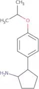 2-[4-(Propan-2-yloxy)phenyl]cyclopentan-1-amine