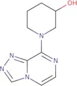 1-{[1,2,4]Triazolo[4,3-a]pyrazin-8-yl}piperidin-3-ol