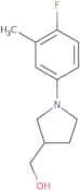 [1-(4-Fluoro-3-methylphenyl)pyrrolidin-3-yl]methanol