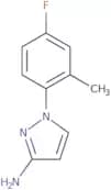 1-(4-Fluoro-2-methylphenyl)-1H-pyrazol-3-amine