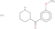 3-(3-Methoxybenzoyl)piperidine hydrochloride