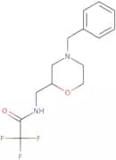 N-[(4-Benzylmorpholin-2-yl)methyl]-2,2,2-trifluoroacetamide