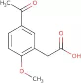 2-(5-Acetyl-2-methoxyphenyl)acetic acid