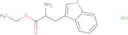 Ethyl 2-amino-3-(1-benzothiophen-3-yl)propanoate hydrochloride