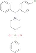 1-[(4-Chlorophenyl)phenylmethyl]-4-(phenylsulfonyl)piperazine