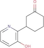 3-(3-Hydroxypyridin-2-yl)cyclohexan-1-one