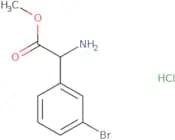 Methyl (2S)-2-amino-2-(3-bromophenyl)acetate hydrochloride