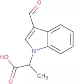 2-(3-Formyl-1H-indol-1-yl)propanoic acid