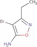 4-Bromo-3-ethyl-1,2-oxazol-5-amine