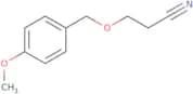 3-[(4-Methoxyphenyl)methoxy]propanenitrile