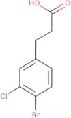 3-(4-Bromo-3-chlorophenyl)propanoic acid