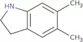 5,6-Dimethyl-2,3-dihydro-1H-indole