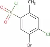 5-Bromo-4-chloro-2-methylbenzene-1-sulfonyl chloride