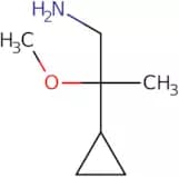 2-Cyclopropyl-2-methoxypropan-1-amine