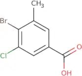 4-Bromo-3-chloro-5-methylbenzoic acid