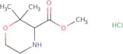 Methyl 2,2-dimethylmorpholine-3-carboxylate hydrochloride