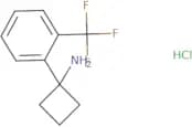 1-[2-(Trifluoromethyl)phenyl]cyclobutan-1-amine hydrochloride