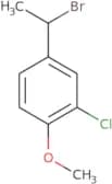 4-(1-Bromoethyl)-2-chloro-1-methoxybenzene