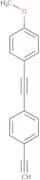 1-Ethynyl-4-((4-methoxyphenyl)ethynyl)benzene