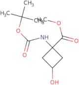 Methyl 1-{[(tert-butoxy)carbonyl]amino}-3-hydroxycyclobutane-1-carboxylate