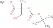 Methyl 2-{[(tert-butoxy)carbonyl]amino}-3-hydroxy-2-methylpropanoate