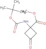 Methyl 1-{[(tert-butoxy)carbonyl]amino}-3-oxocyclobutane-1-carboxylate