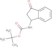 tert-Butyl N-(3-oxo-2,3-dihydro-1H-inden-1-yl)carbamate