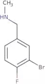 [(3-Bromo-4-fluorophenyl)methyl](methyl)amine