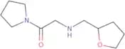 2-[(Oxolan-2-ylmethyl)amino]-1-(pyrrolidin-1-yl)ethan-1-one