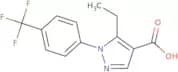 5-Ethyl-1-[4-(trifluoromethyl)phenyl]-1H-pyrazole-4-carboxylic acid