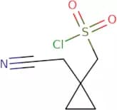 [1-(Cyanomethyl)cyclopropyl]methanesulfonyl chloride