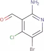 2-Amino-5-bromo-4-chloropyridine-3-carbaldehyde