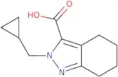 2-(Cyclopropylmethyl)-4,5,6,7-tetrahydro-2H-indazole-3-carboxylic acid