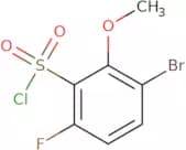 3-Bromo-6-fluoro-2-methoxybenzene-1-sulfonyl chloride