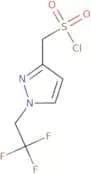 [1-(2,2,2-Trifluoroethyl)-1H-pyrazol-3-yl]methanesulfonyl chloride