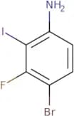 4-Bromo-3-fluoro-2-iodoaniline