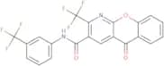5-Oxo-2-(trifluoromethyl)-N-[3-(trifluoromethyl)phenyl]-5H-chromeno[2,3-b]pyridine-3-carboxamide