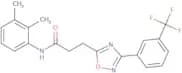 N-(2,3-Dimethylphenyl)-3-{3-[3-(trifluoromethyl)phenyl]-1,2,4-oxadiazol-5-yl}propanamide