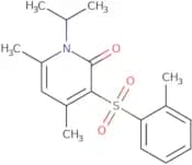 4,6-Dimethyl-3-(2-methylphenyl)sulfonyl-1-propan-2-ylpyridin-2-one