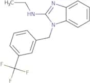 N-Ethyl-1-[3-(trifluoromethyl)benzyl]-1H-1,3-benzimidazol-2-amine