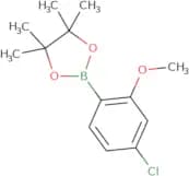2-(4-chloro-2-methoxyphenyl)-4,4,5,5-tetramethyl-1,3,2-dioxaborolane