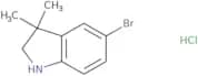 5-bromo-3,3-dimethyl-2,3-dihydro-1H-indole hydrochloride