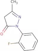 2-(2-Fluorophenyl)-5-methyl-2,4-dihydro-3H-pyrazol-3-one