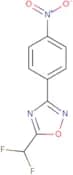 5-(Difluoromethyl)-3-(4-nitrophenyl)-1,2,4-oxadiazole