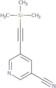 5-[2-(Trimethylsilyl)ethynyl]pyridine-3-carbonitrile