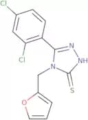 5-(2,4-Dichlorophenyl)-4-(furan-2-ylmethyl)-4H-1,2,4-triazole-3-thiol