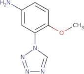4-Methoxy-3-(1H-1,2,3,4-tetrazol-1-yl)aniline